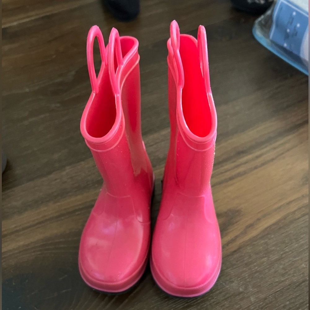 Toddler girl rain boots